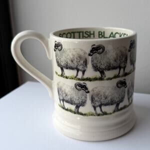 Emma Bridgewater Scottish Blackface Farm Animals 1/2 Pint Pottery Mug